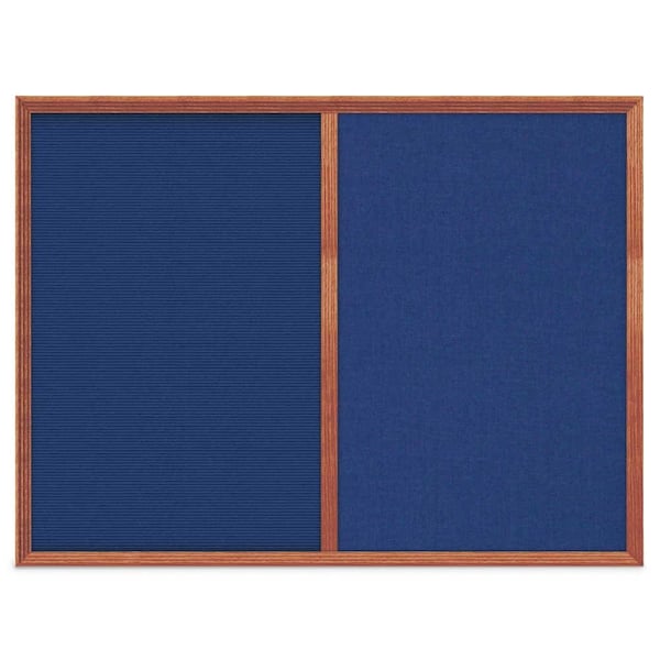 Slim Style Indoor Enclosed Corkboard, 12